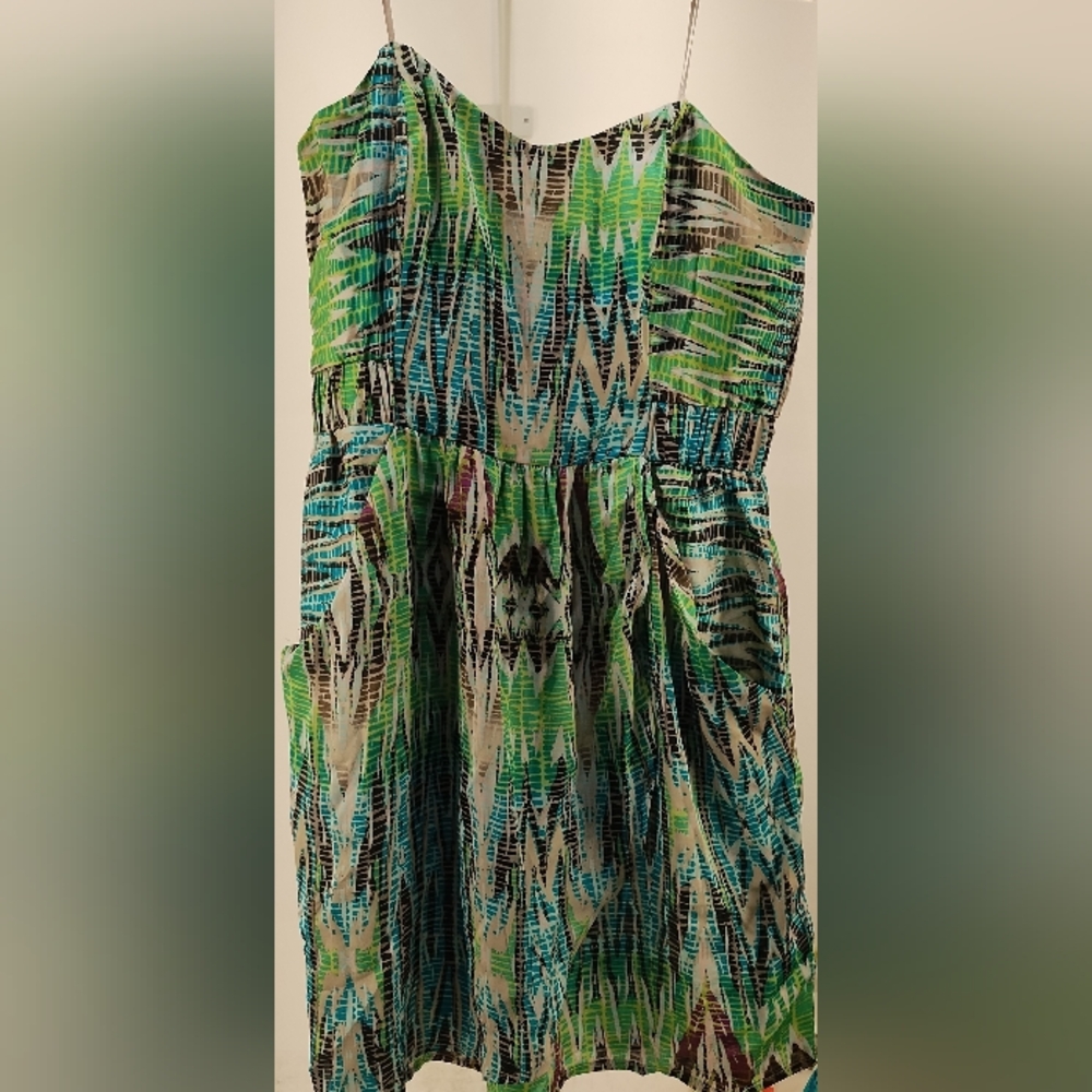 T.I.H. by hype strapless dress